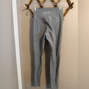 Alphalete Surface Power Leggings - Grey - XS - Like New